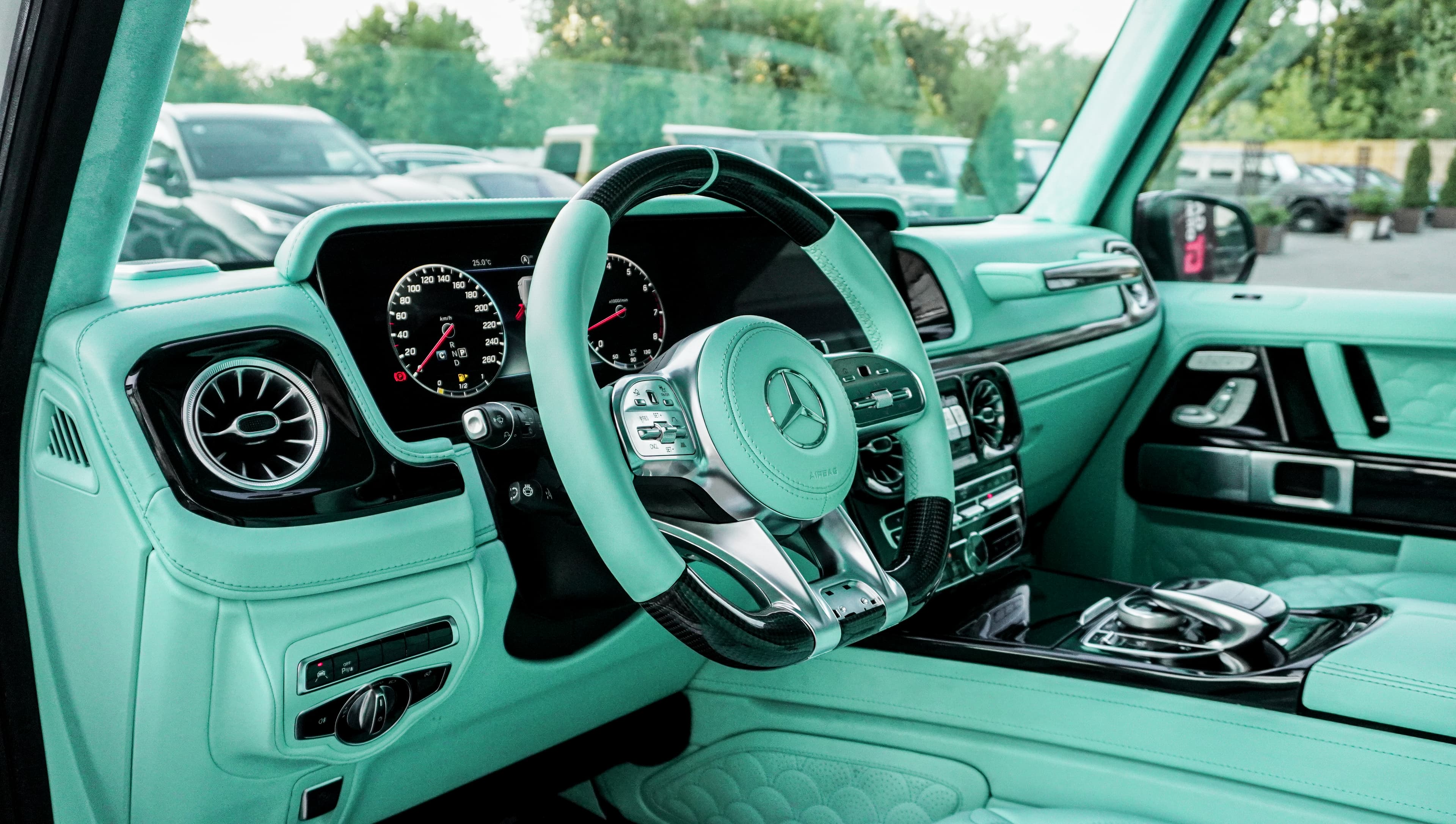 Brabus 500 Widestar — эксклюзив в цвете Tiffany Blue — фото 15