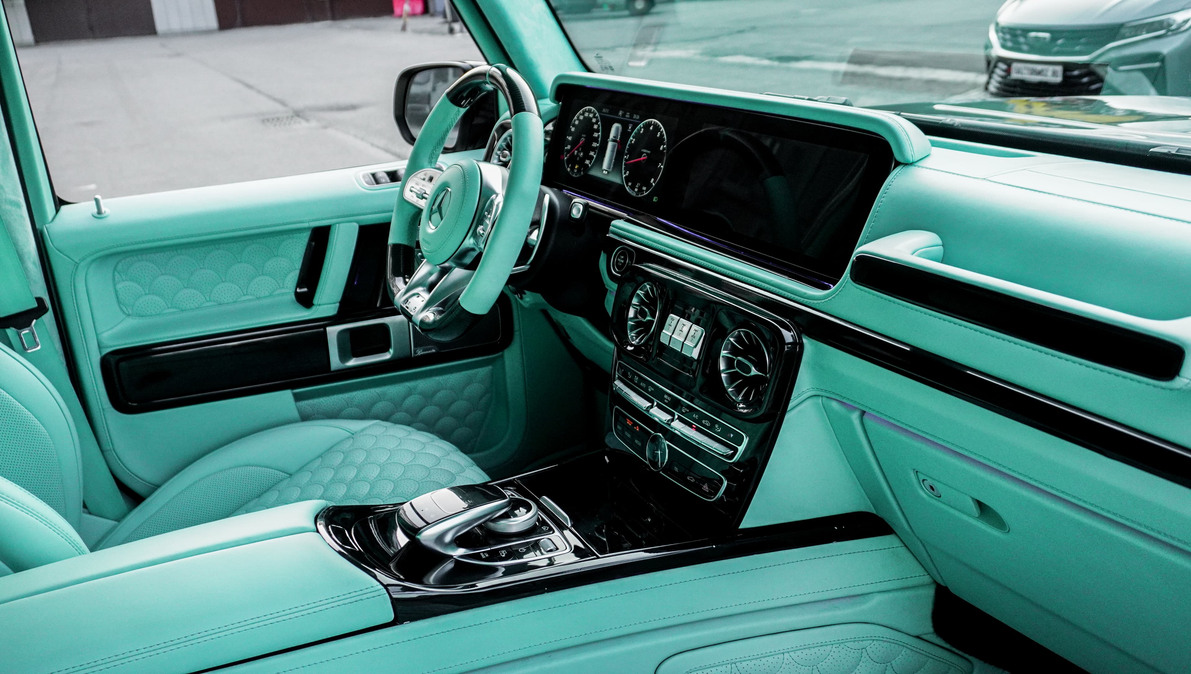 Brabus 500 Widestar — эксклюзив в цвете Tiffany Blue — фото 18