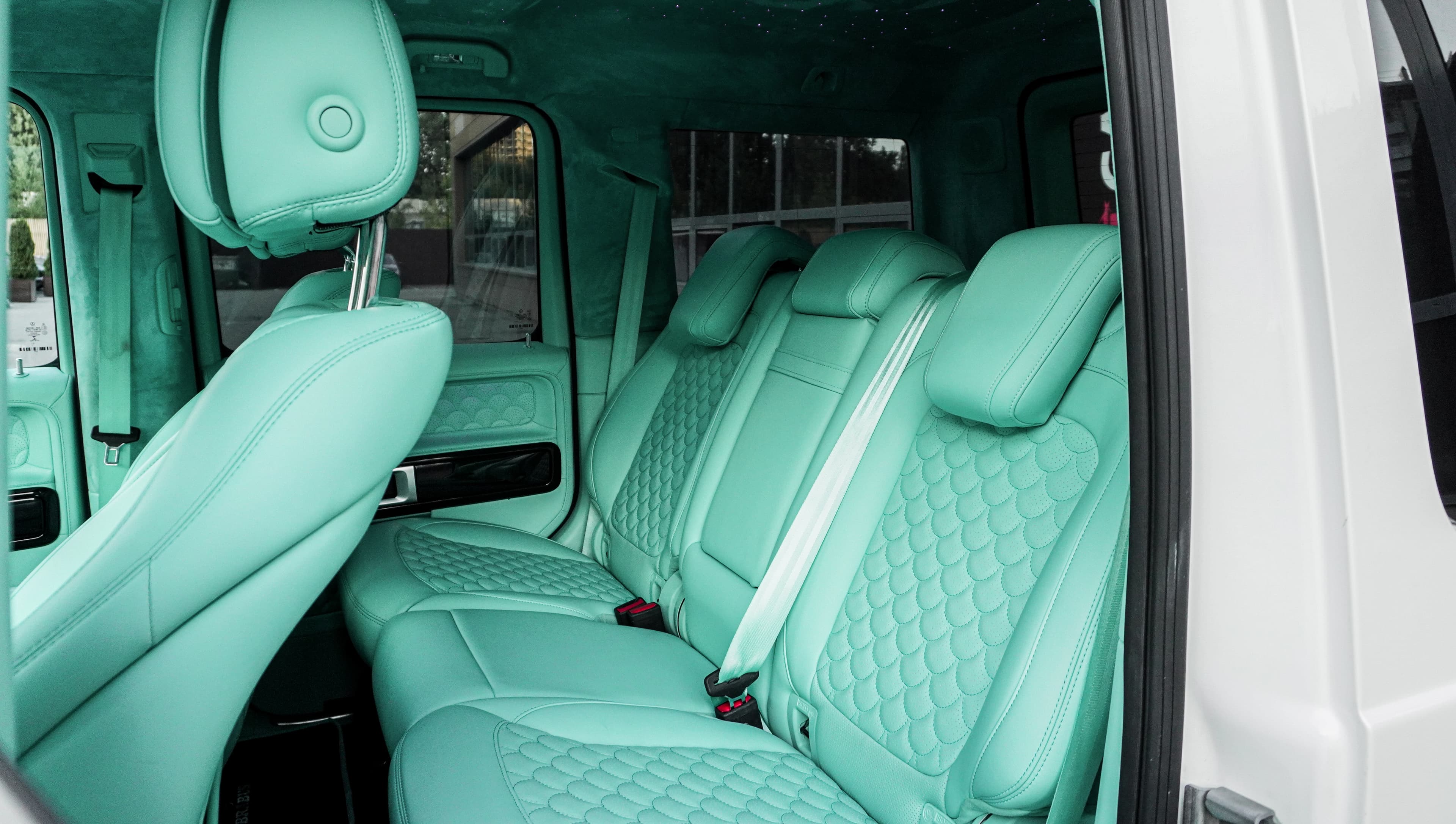 Brabus 500 Widestar — эксклюзив в цвете Tiffany Blue — фото 33