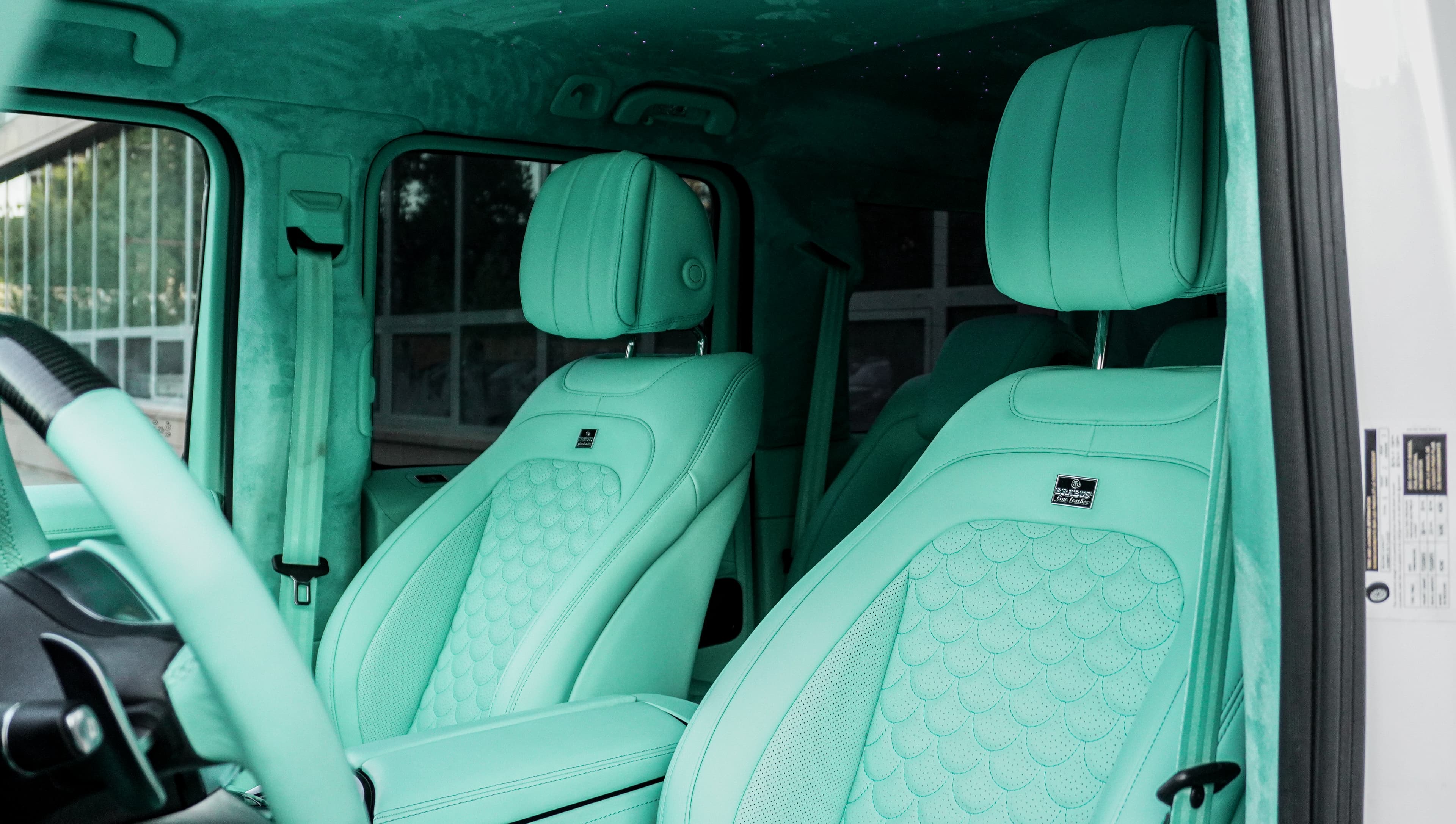 Brabus 500 Widestar — эксклюзив в цвете Tiffany Blue — фото 34