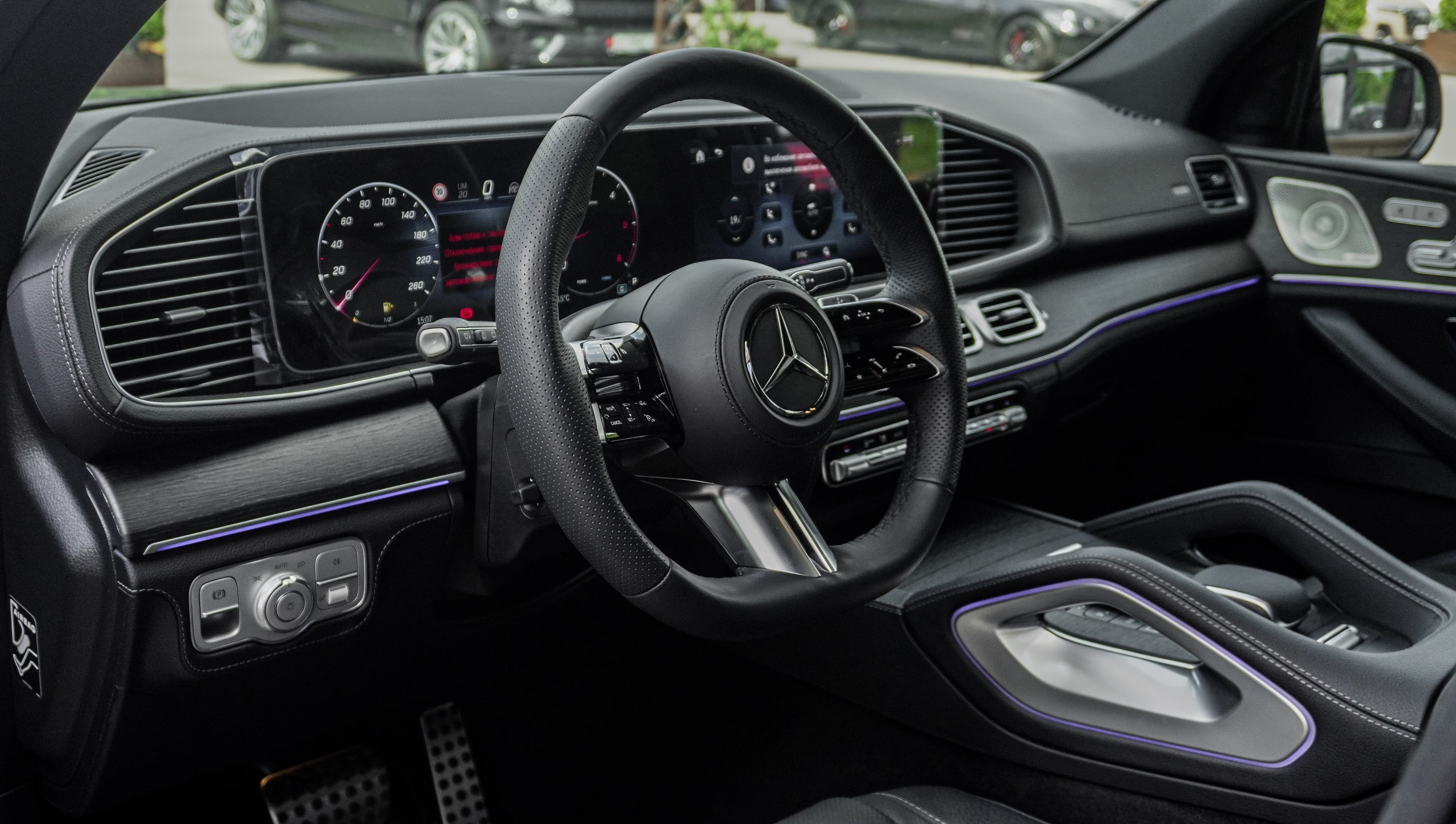 Brabus 500 на базе GLS 450 — премиальный серый стиль — фото 17
