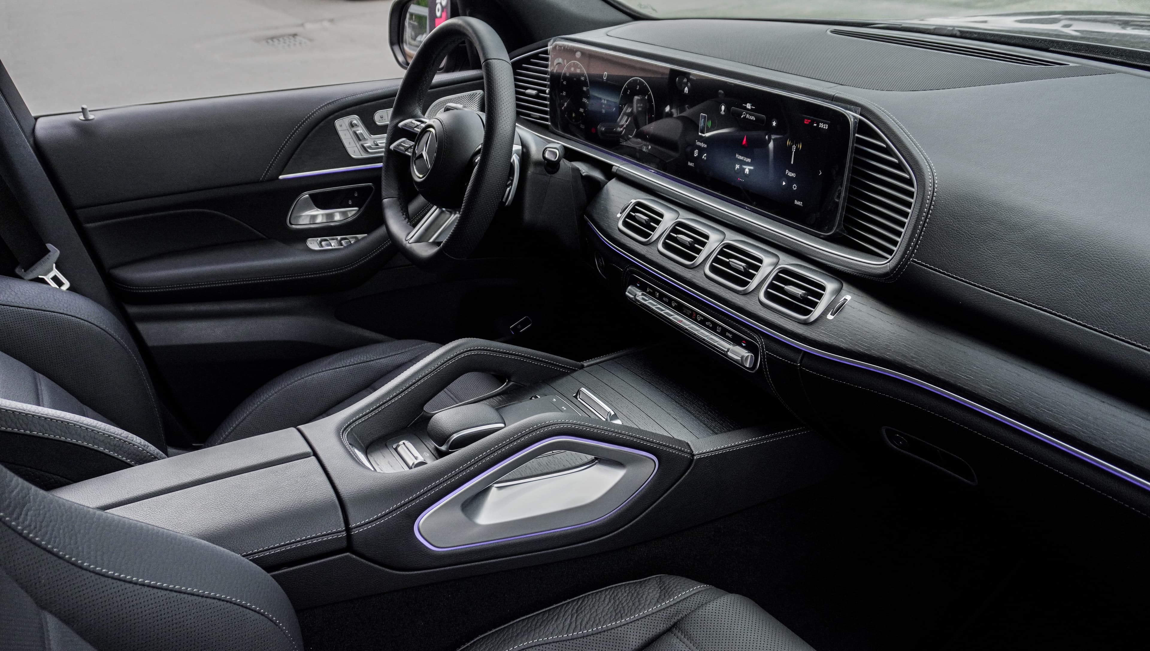 Brabus 500 на базе GLS 450 — премиальный серый стиль — фото 19