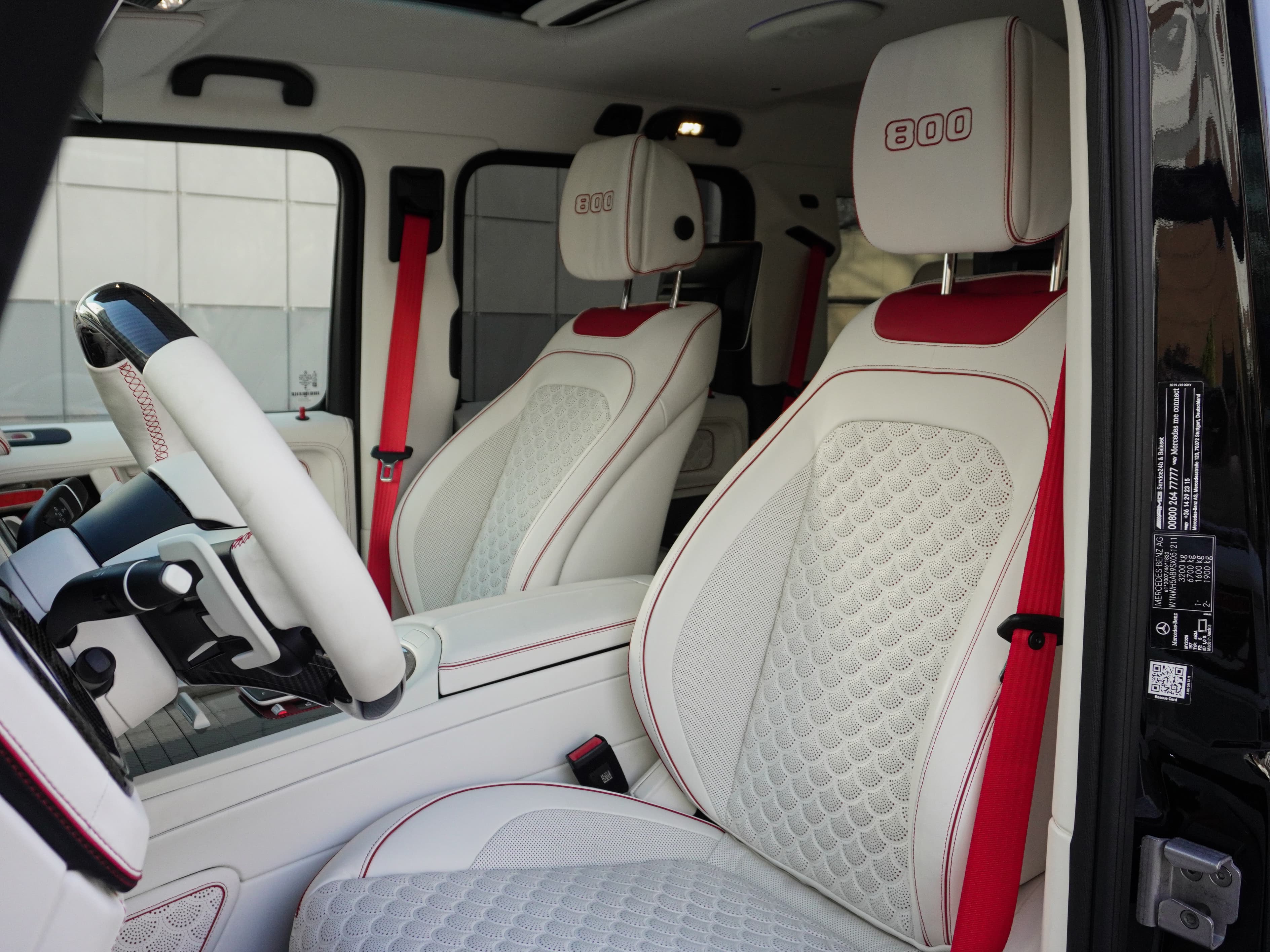 Brabus 800 Widestar — черная классика и бежевый люкс — фото 14