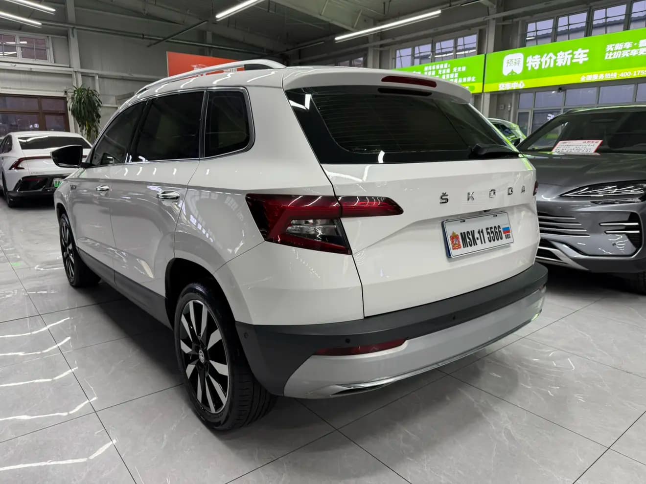 Skoda Karoq 2021 г. 44861 км. — фото 3