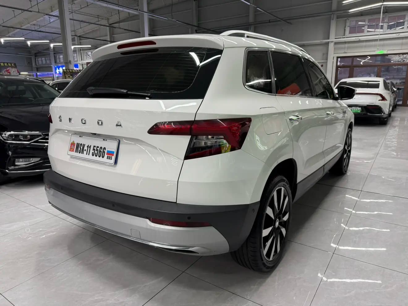 Skoda Karoq 2021 г. 44861 км. — фото 4