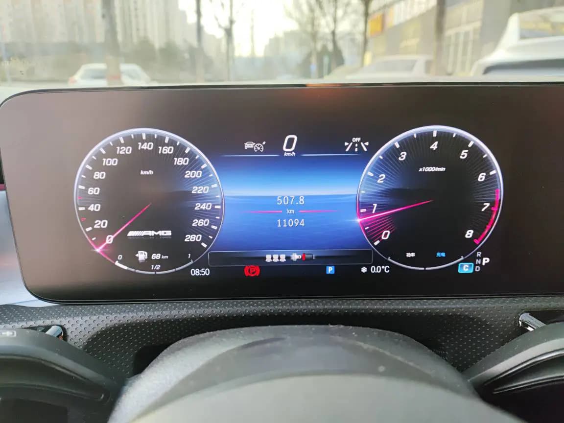 Mercedes-Benz A-Class AMG 2025 г. 11108 км. — фото 6