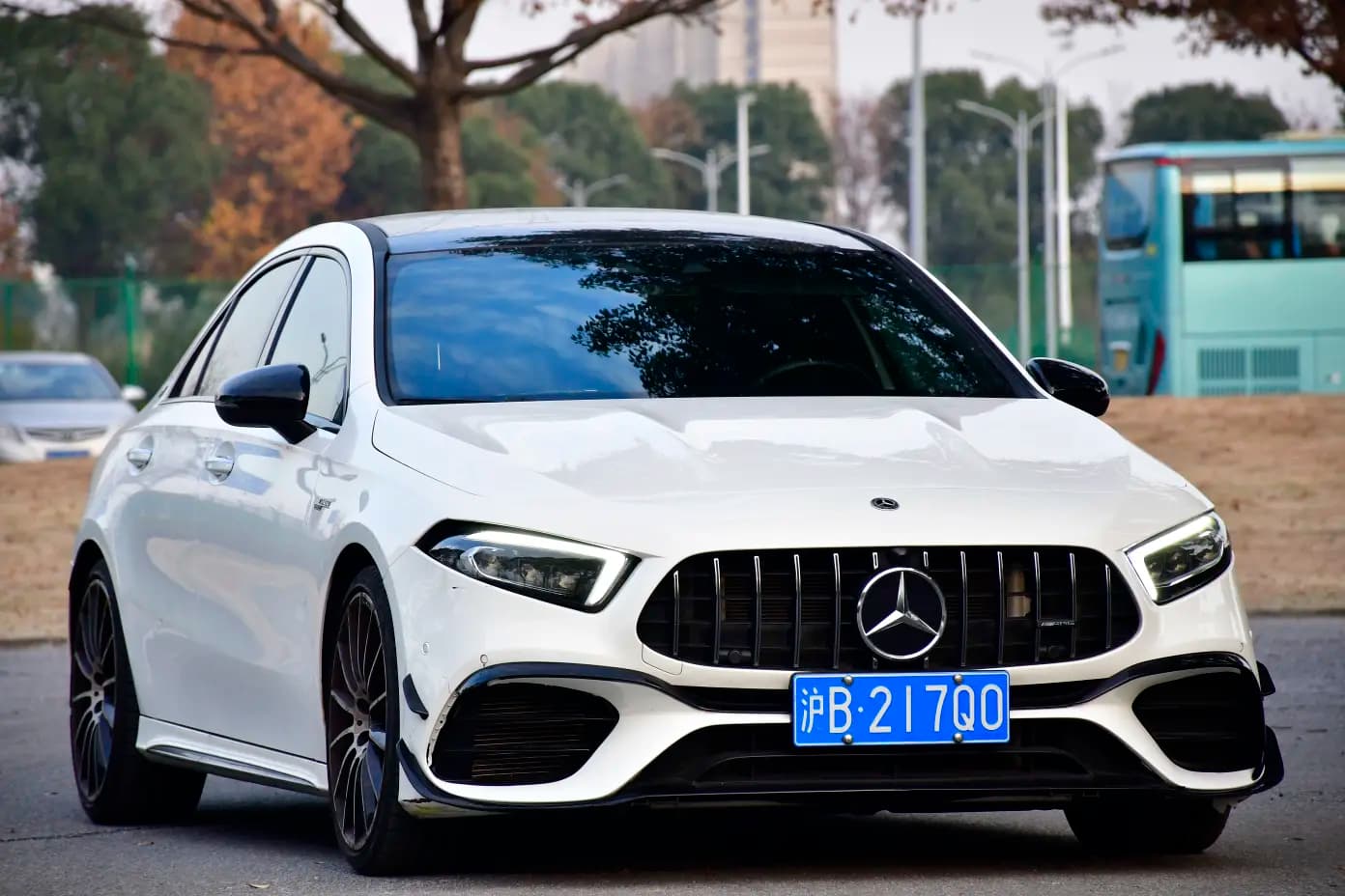 Mercedes-Benz A-Class AMG 2022 г. 36145 км. — фото 3