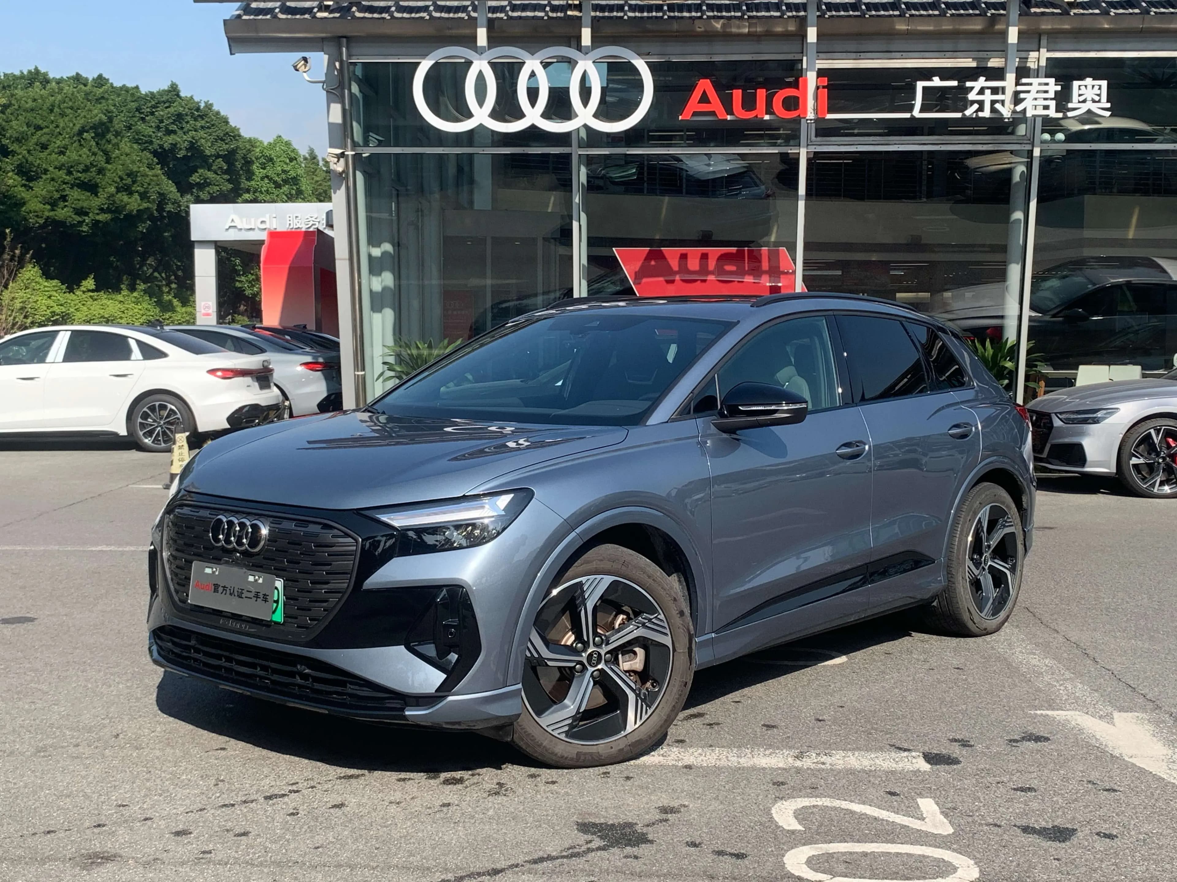 Audi Q4 e-tron 2024 г. 18666 км.