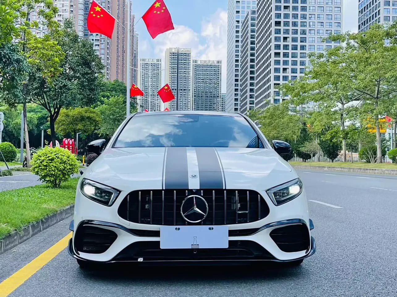 Mercedes-Benz A-Class AMG 2022 г. 40002 км. — фото 2