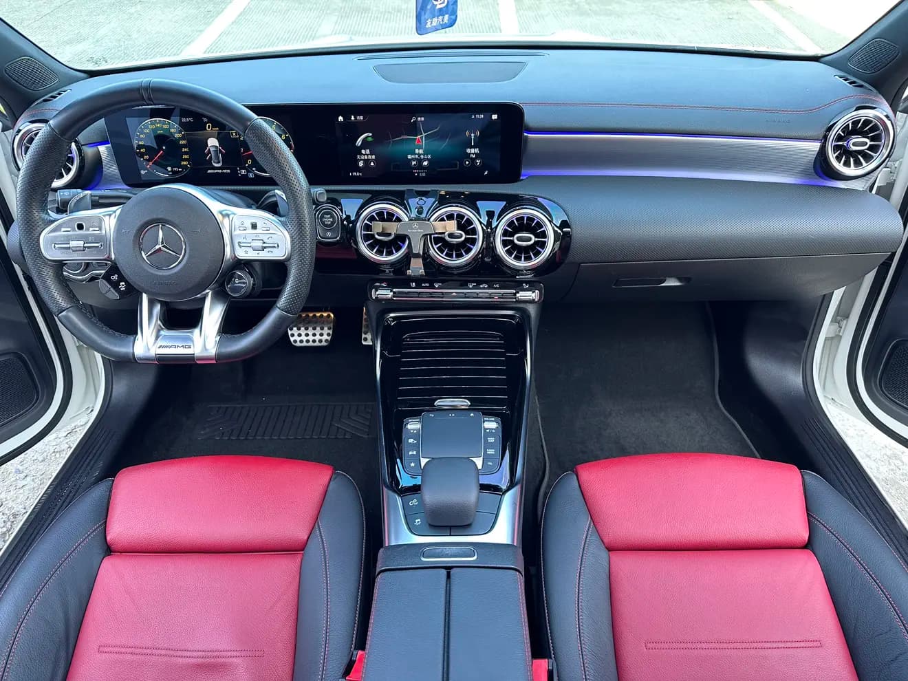 Mercedes-Benz A-Class AMG 2021 г. 50069 км. — фото 14