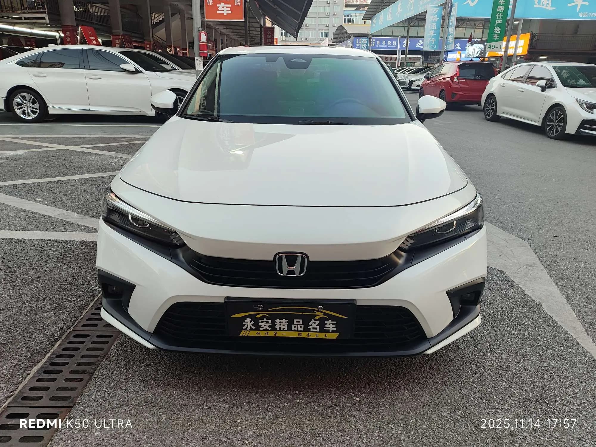 Honda Civic 2023 г. 22074 км. — фото 2