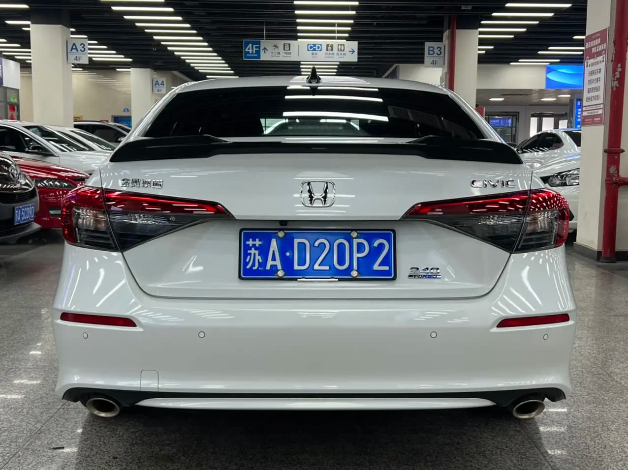 Honda Civic 2022 г. 50072 км. — фото 3