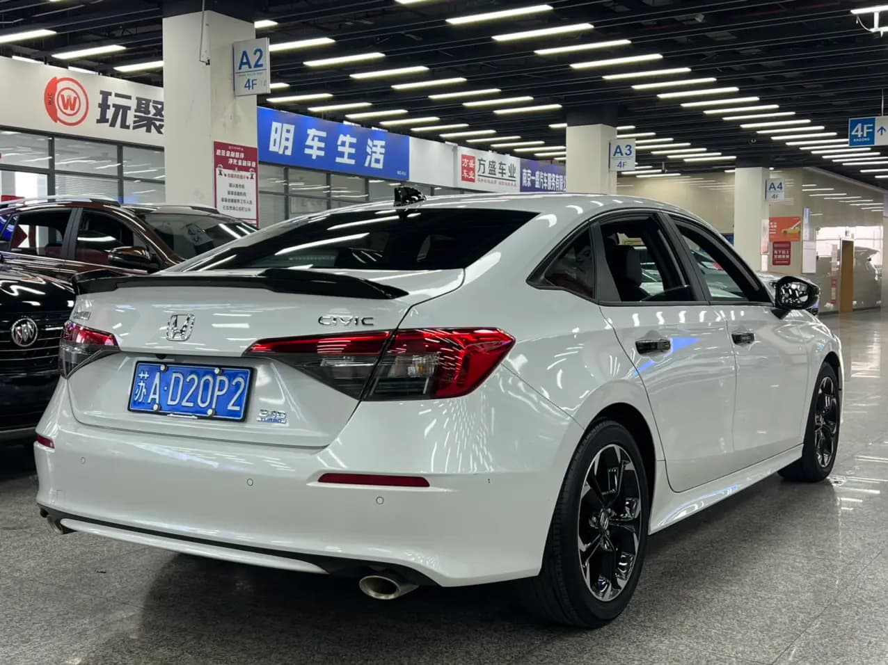 Honda Civic 2022 г. 50072 км. — фото 4
