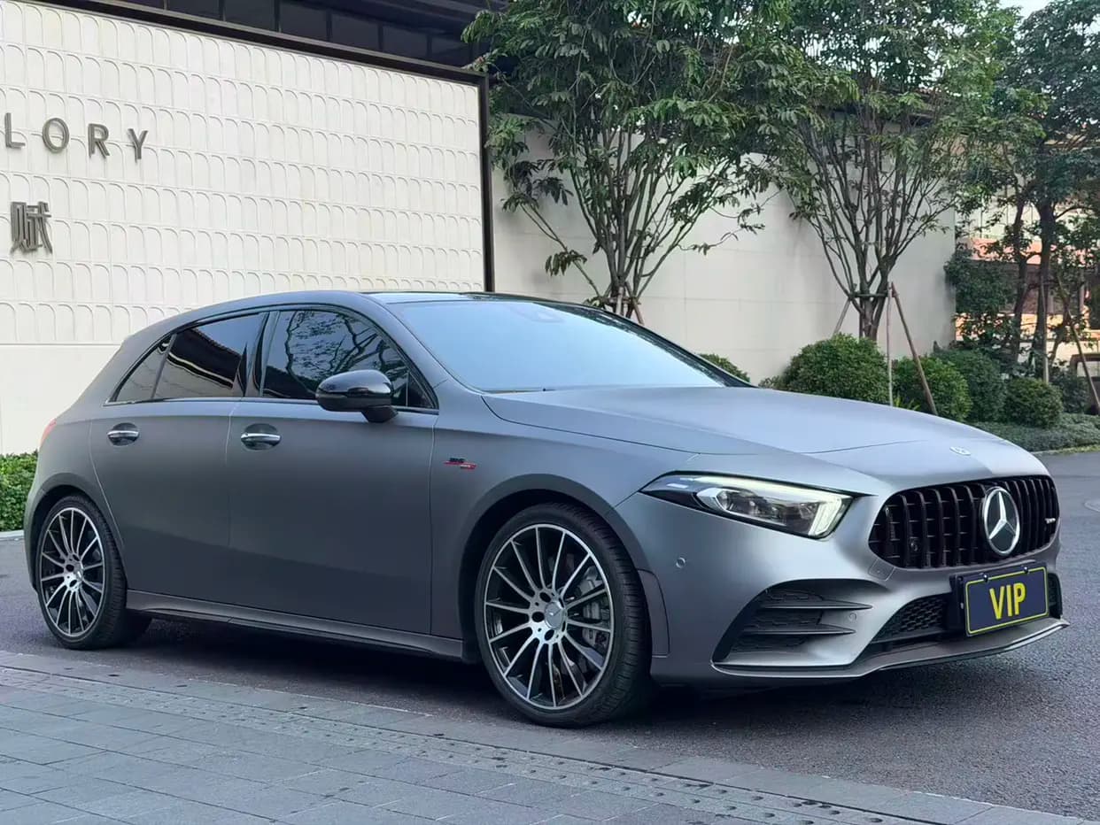 Mercedes-Benz A-Class AMG 2022 г. 41744 км. — фото 3