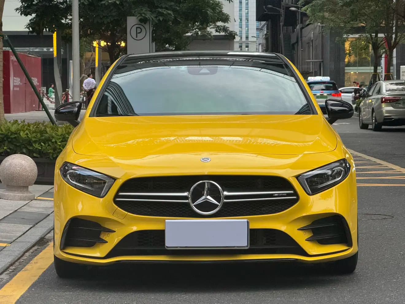 Mercedes-Benz A-Class AMG 2022 г. 42142 км. — фото 2