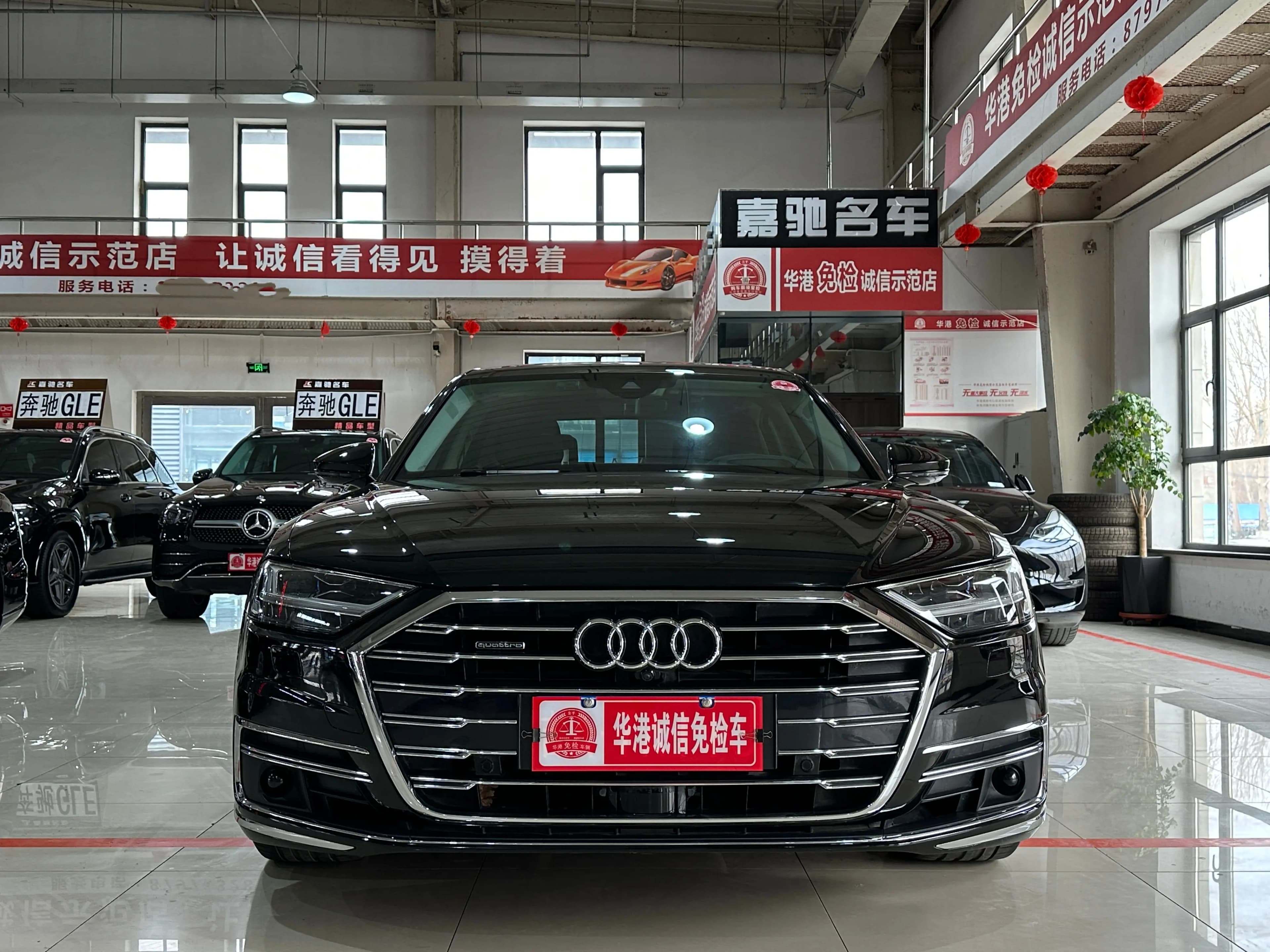 Audi A8 2021 г. 81053 км. — фото 2
