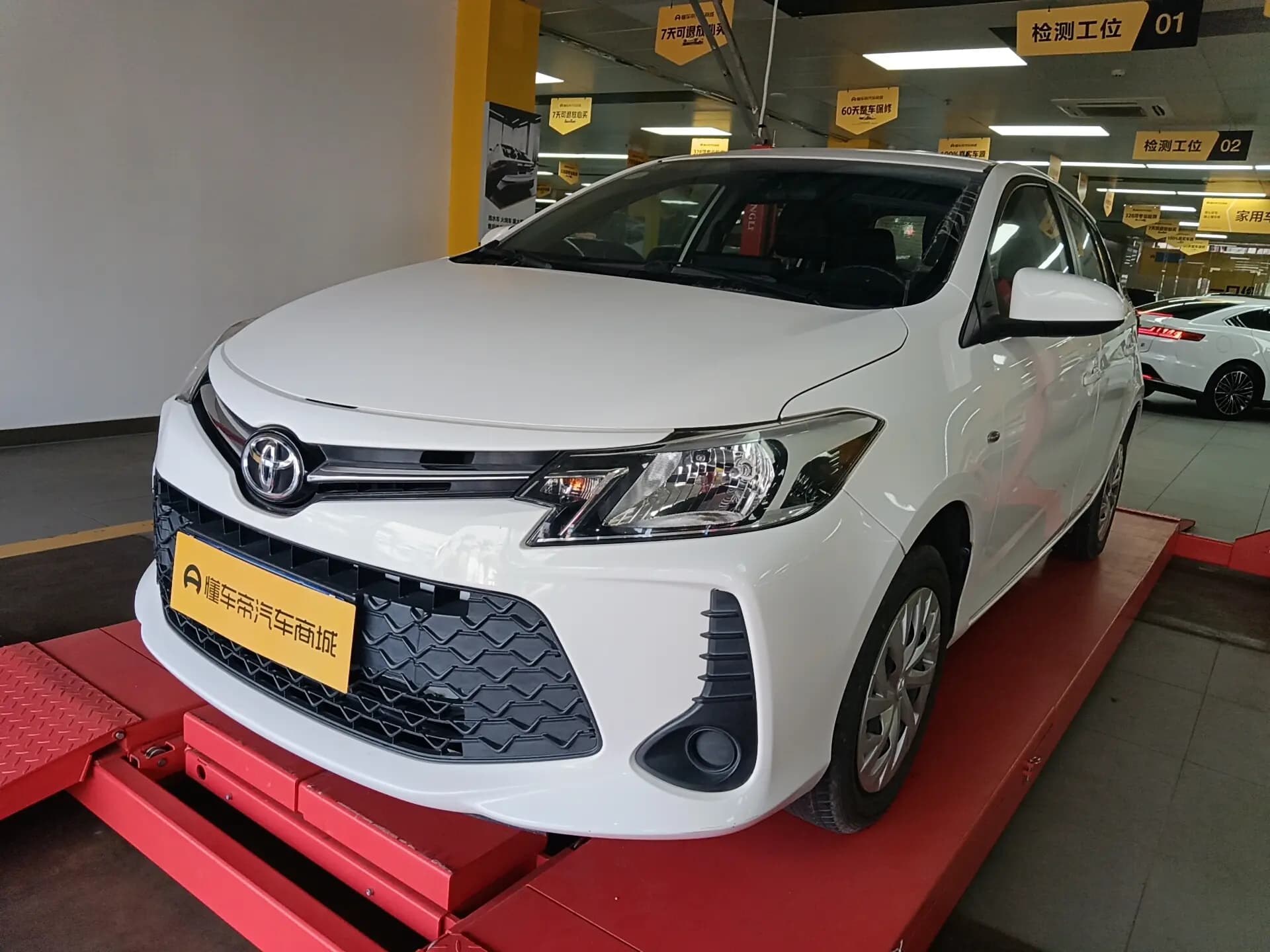 Toyota Vios FS 2021 г. 47374 км.