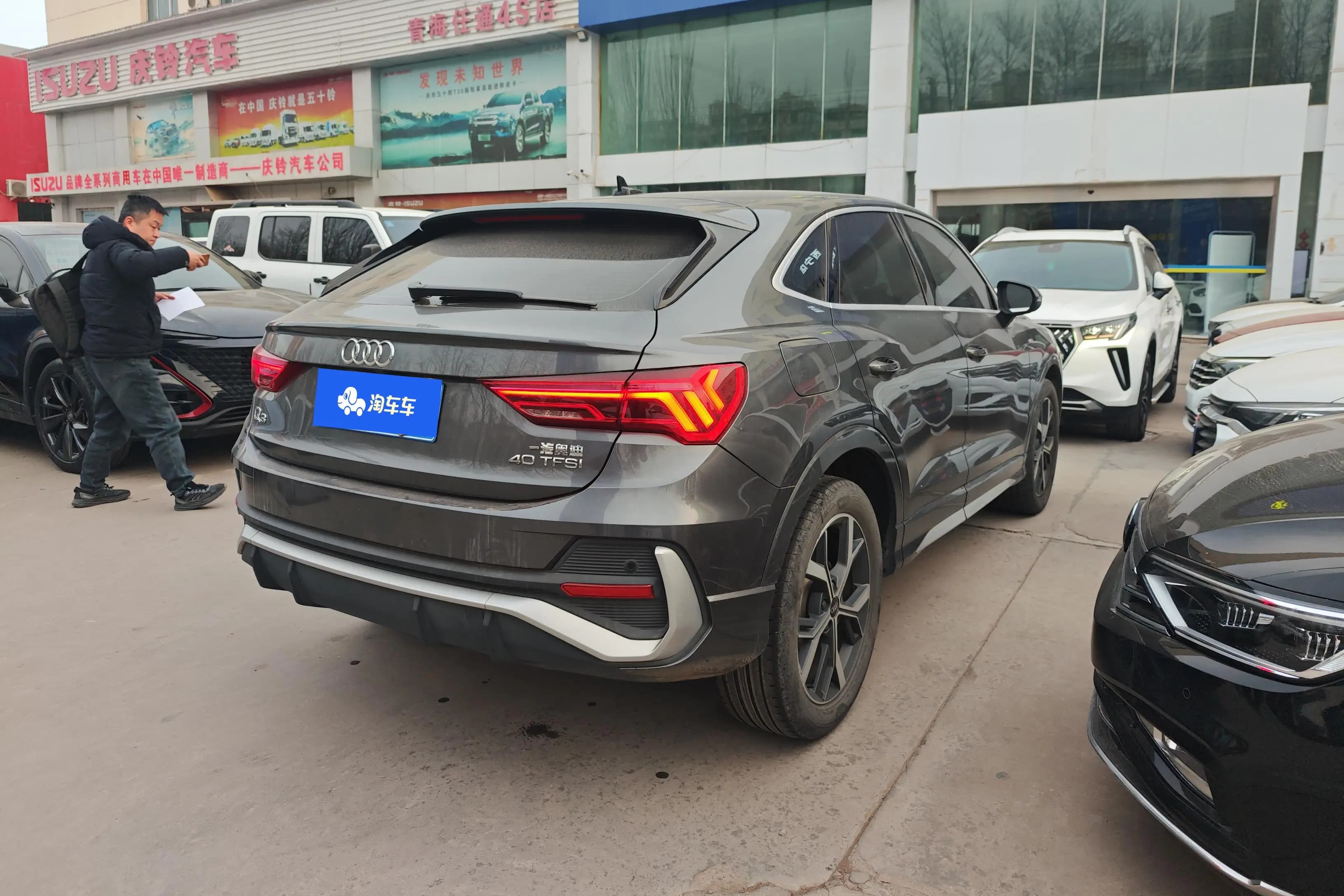Audi Q3 Sportback 2021 г. 56404 км. — фото 3