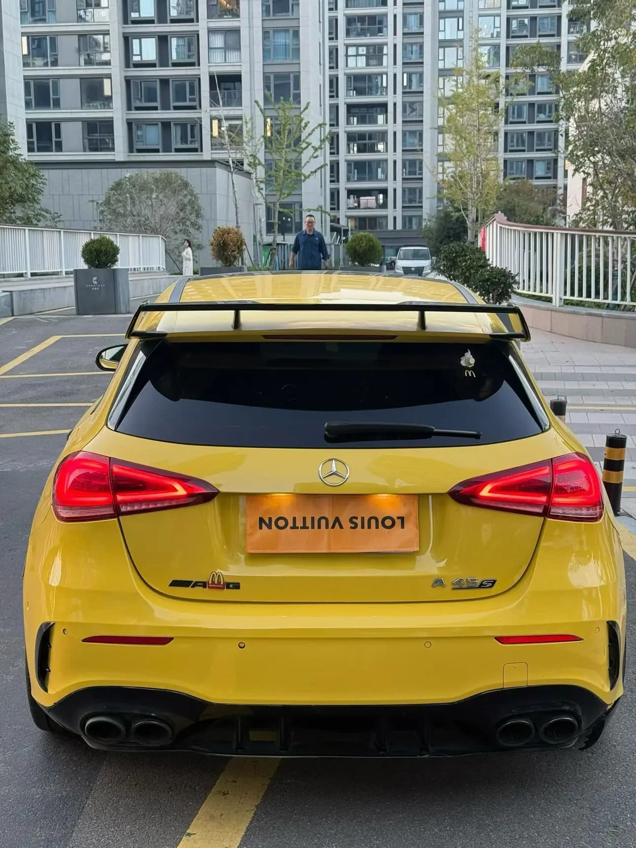 Mercedes-Benz A-Class AMG 2022 г. 45066 км. — фото 4