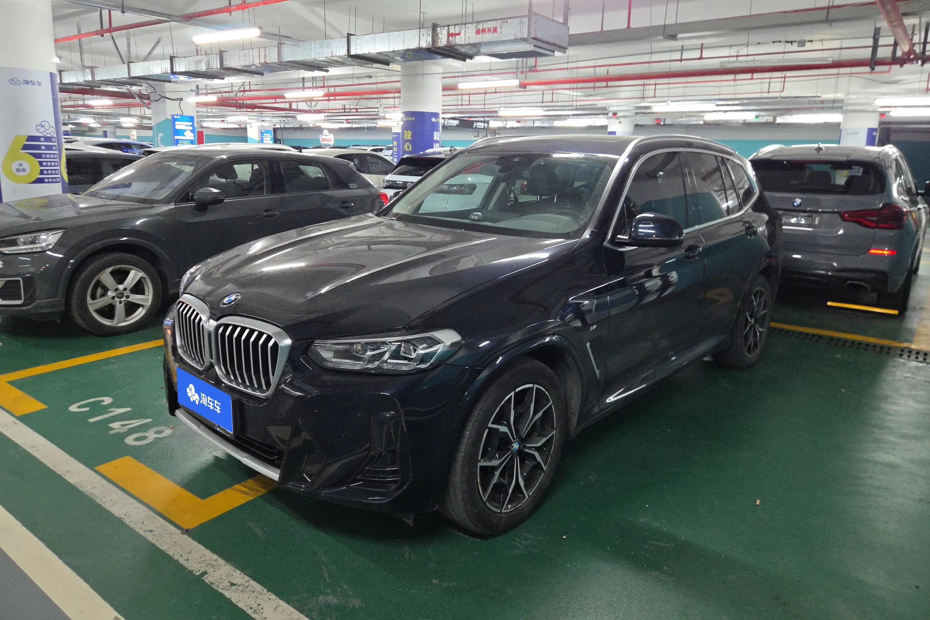 BMW X3 2022 г. 70629 км.