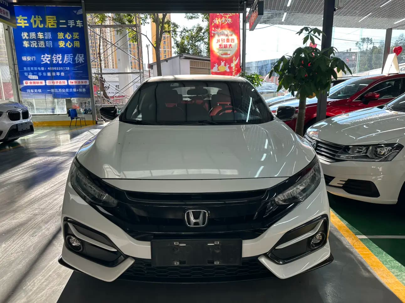 Honda Civic 2021 г. 46325 км. — фото 2