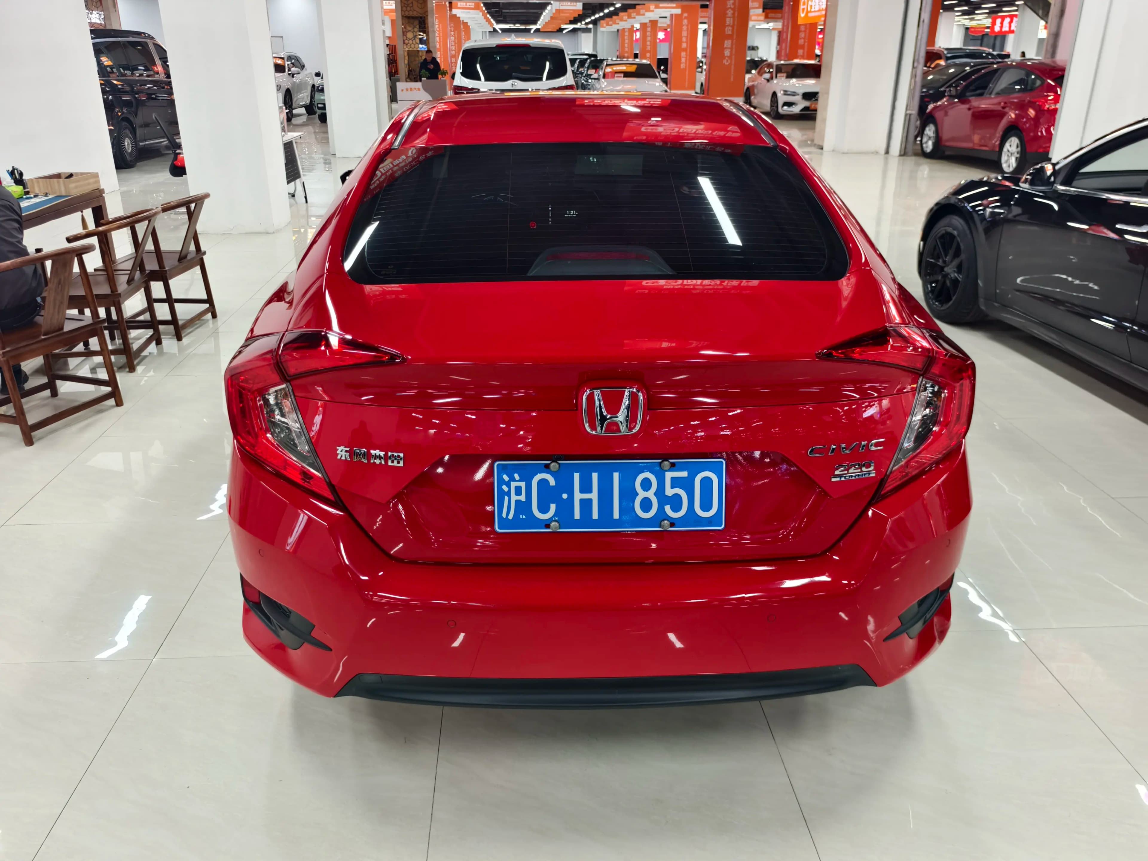 Honda Civic 2021 г. 61127 км. — фото 5