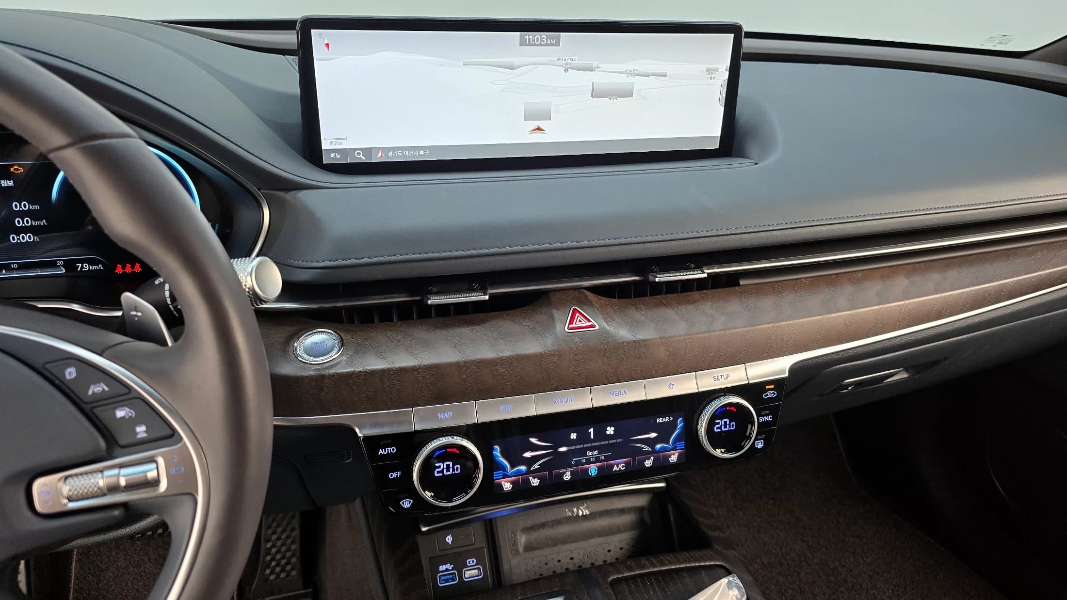 Genesis G80 Gasoline 2.5 Turbo AWD, 2021 г. 39341 км. — фото 14