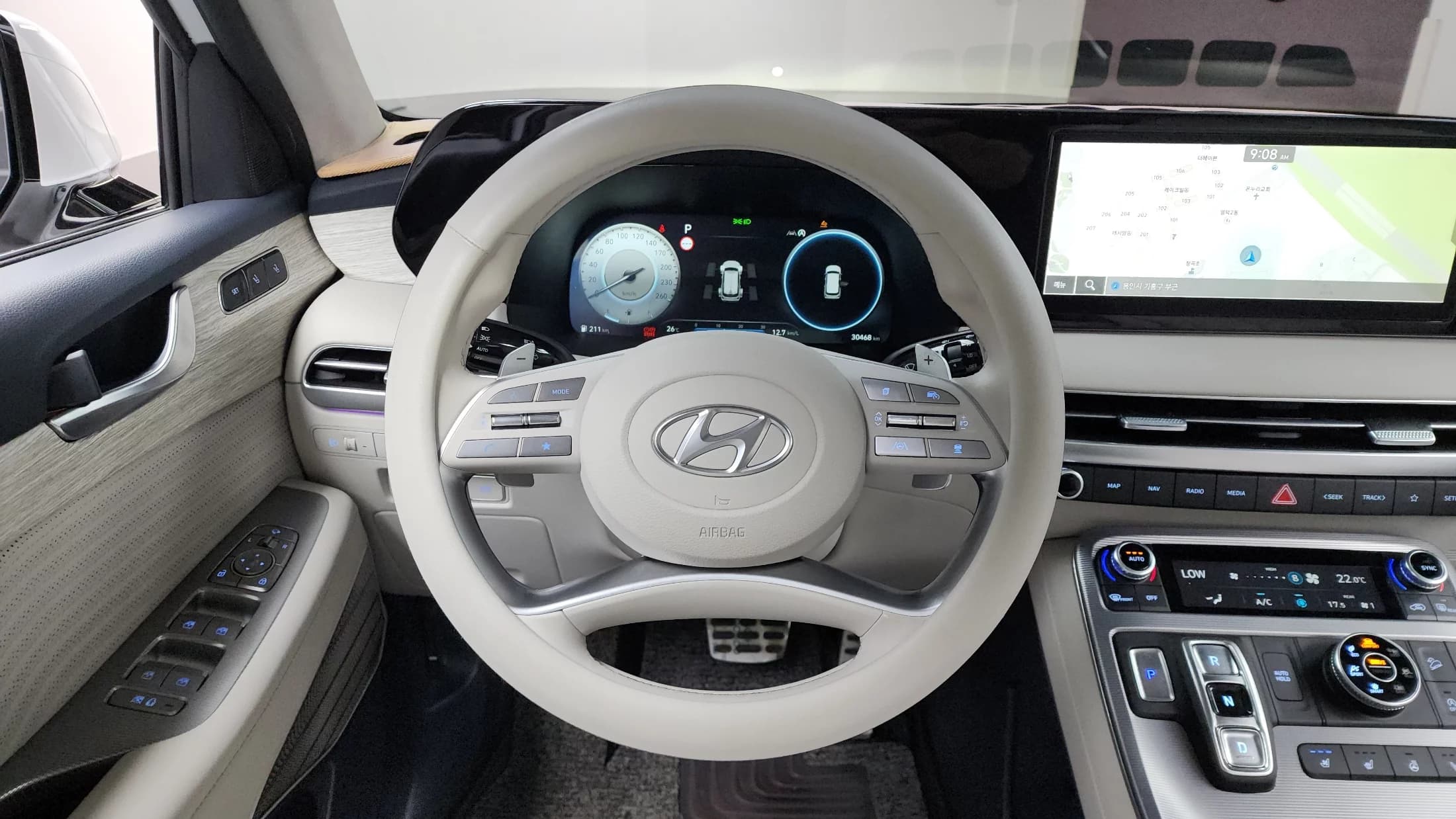 Hyundai Palisade Diesel 2.2 4WD Calligraphy, 2022 г. 30560 км. — фото 13
