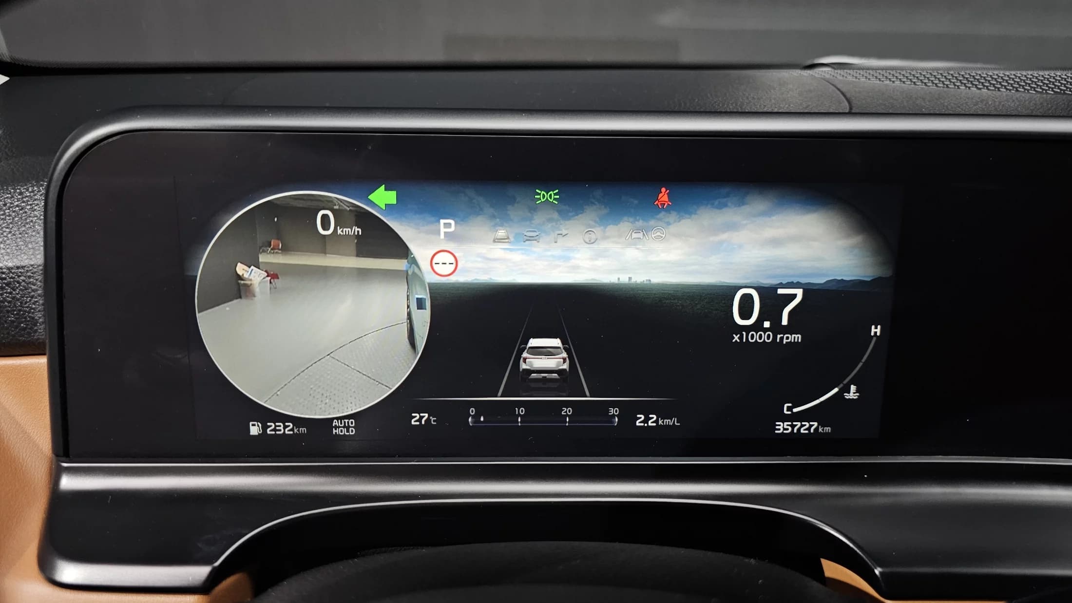 Kia Seltos Gasoline 1.6 Turbo 2WD Signature, 2023 г. 35829 км. — фото 8