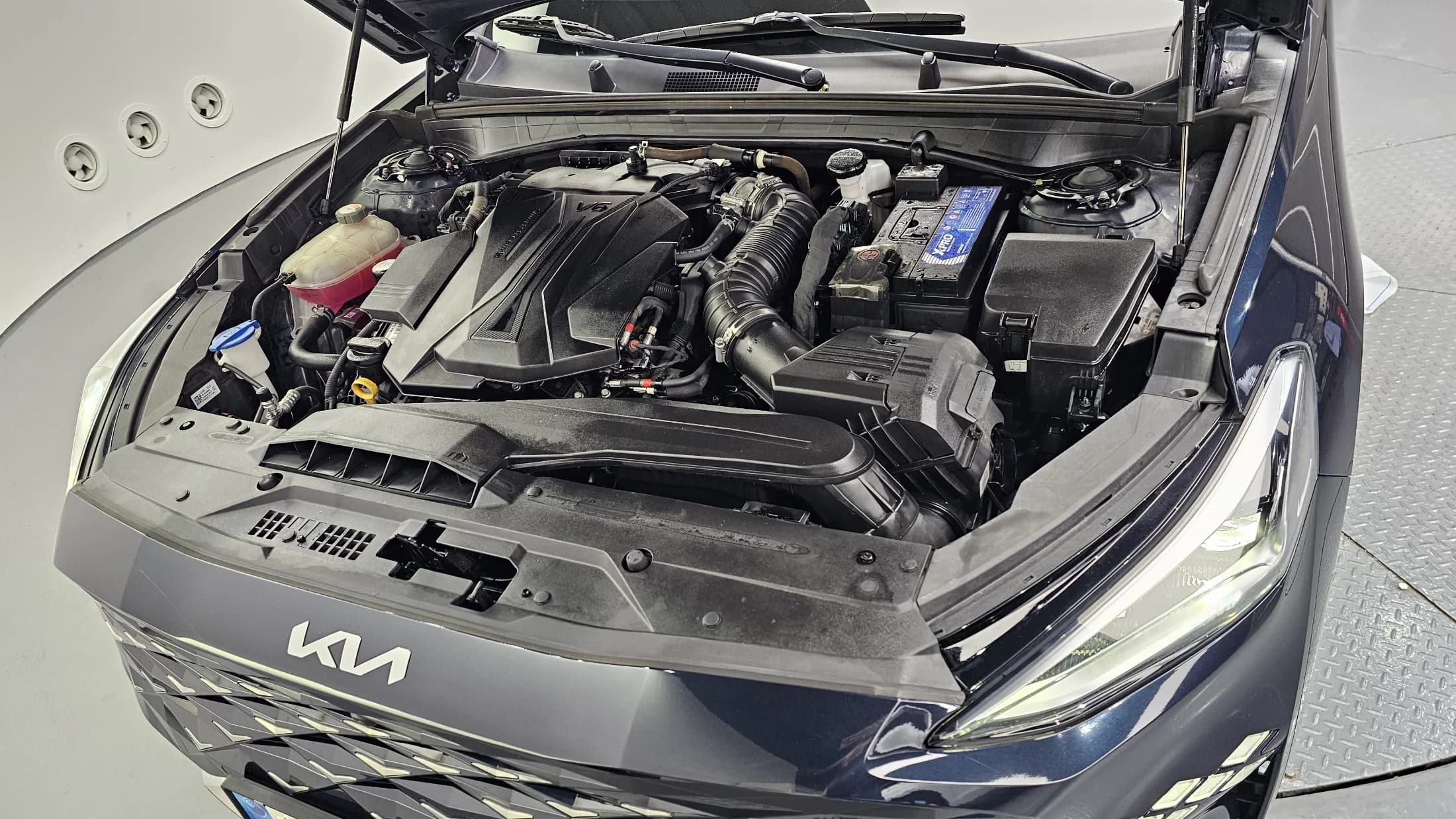 Kia K8 3.5 LPG 2WD Noblesse, 2021 г. 132690 км. — фото 6