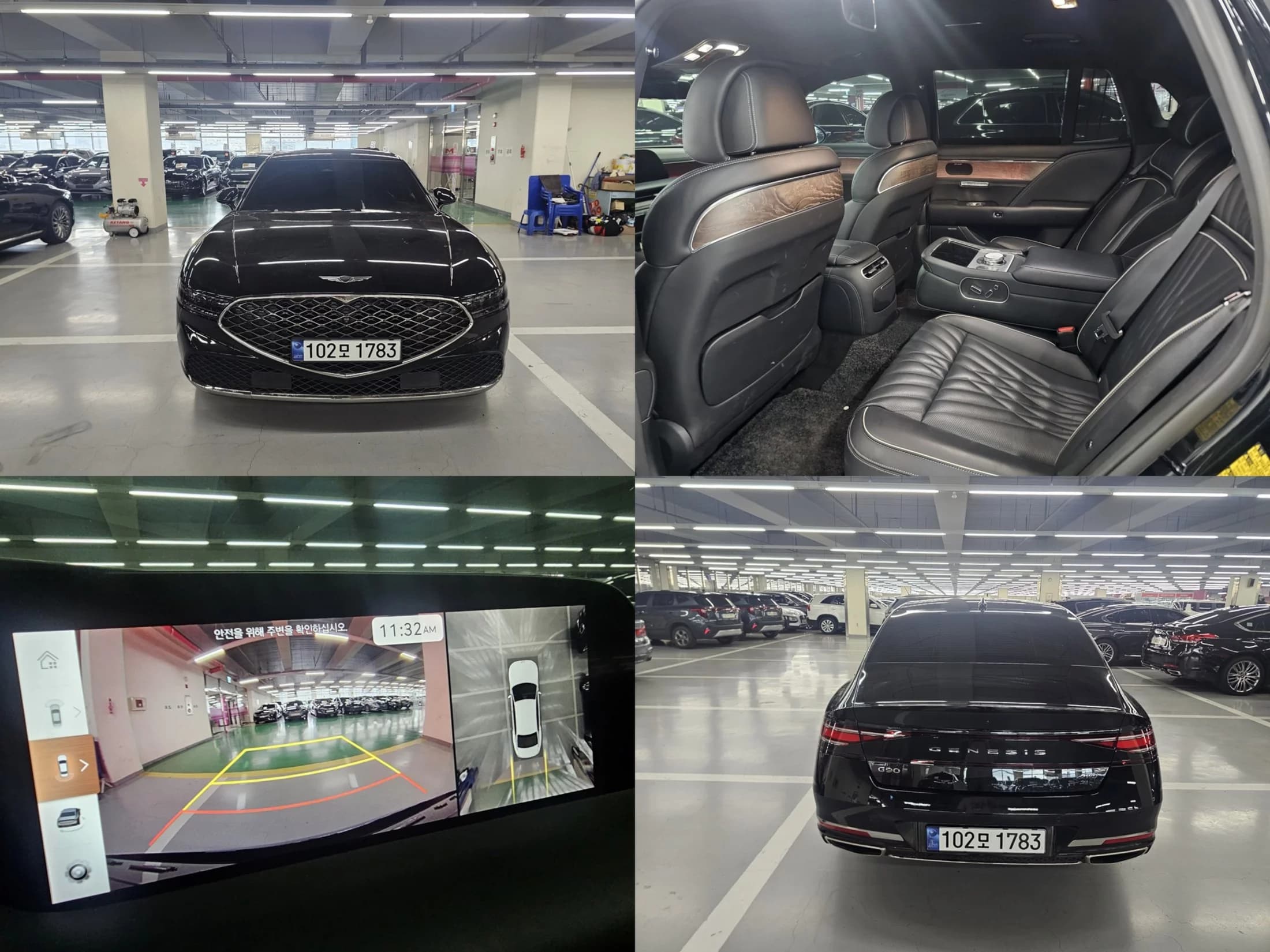 Genesis G90 Gasoline 3.5 Turbo AWD, 2022 г. 110958 км.