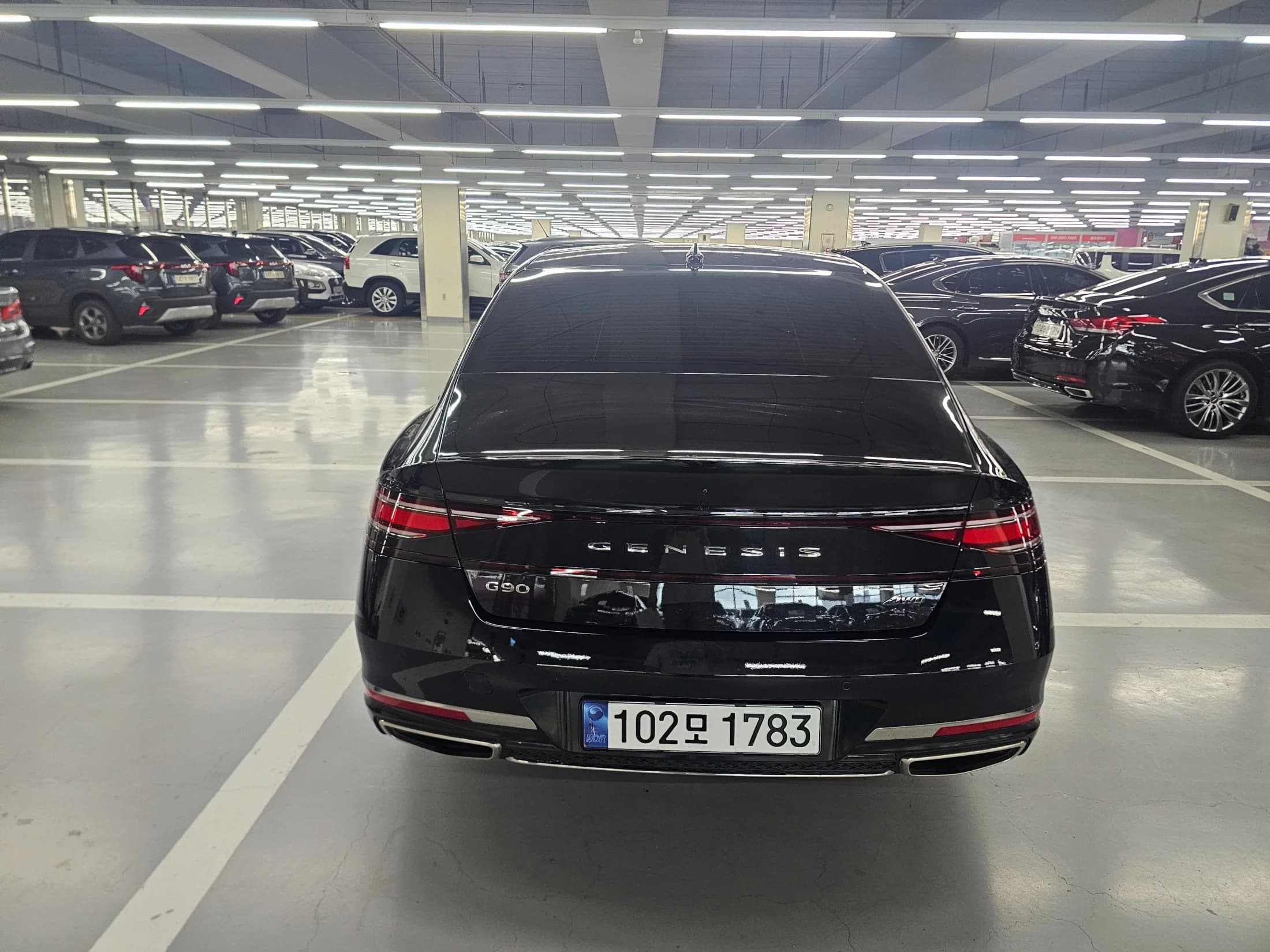Genesis G90 Gasoline 3.5 Turbo AWD, 2022 г. 110958 км. — фото 3