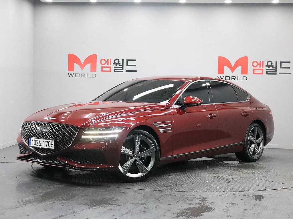 Genesis G80 Gasoline 2.5 Turbo AWD, 2021 г. 70391 км. — фото 2