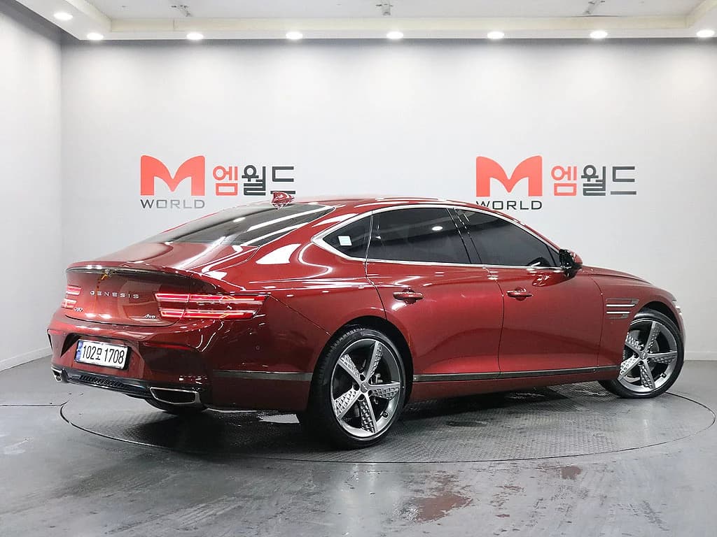 Genesis G80 Gasoline 2.5 Turbo AWD, 2021 г. 70391 км. — фото 3