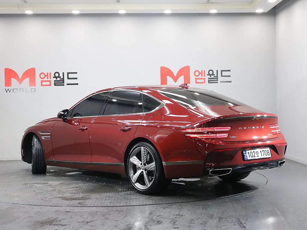 Genesis G80 Gasoline 2.5 Turbo AWD, 2021 г. 70391 км. — фото 4