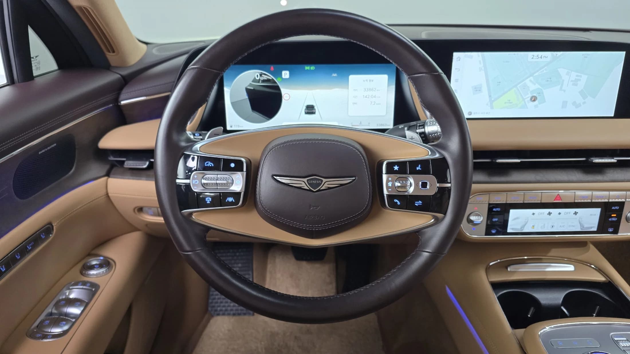 Genesis G90 Gasoline 3.5 Turbo AWD, 2022 г. 33994 км. — фото 13