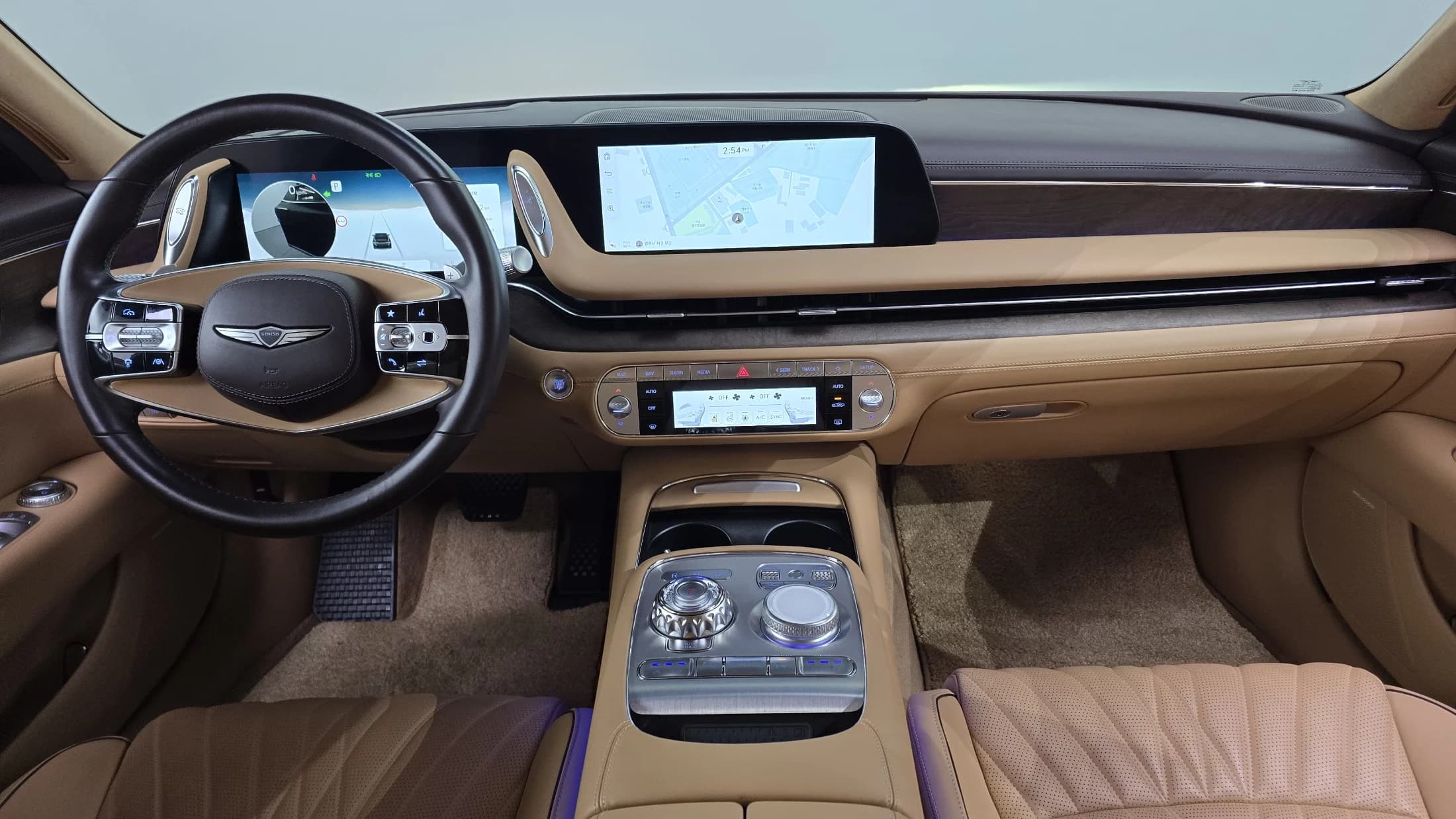 Genesis G90 Gasoline 3.5 Turbo AWD, 2022 г. 33994 км. — фото 7