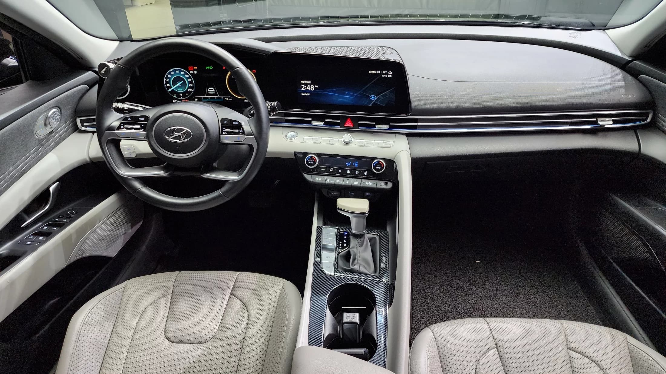 Hyundai AVANTE (Хендай Элантра) Inspiration, гибрид, 2021 г. 112410 км. — фото 7