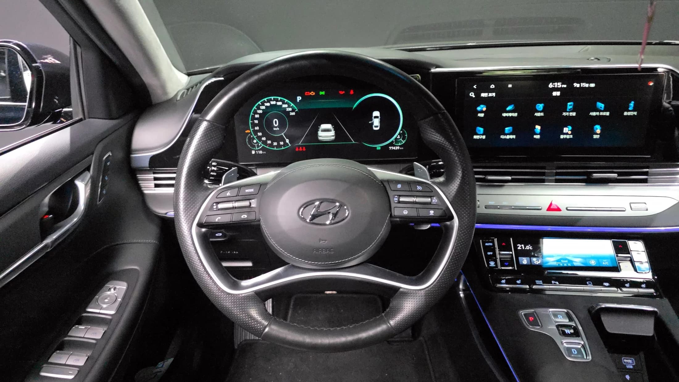 Hyundai Grandeur 3.3 Calligraphy, 2021 г. 77576 км. — фото 13