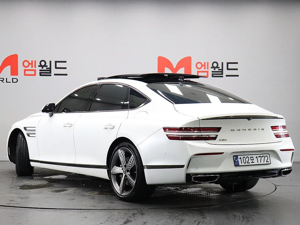 Genesis G80 Gasoline 2.5 Turbo 2WD, 2022 г. 41283 км. — фото 4