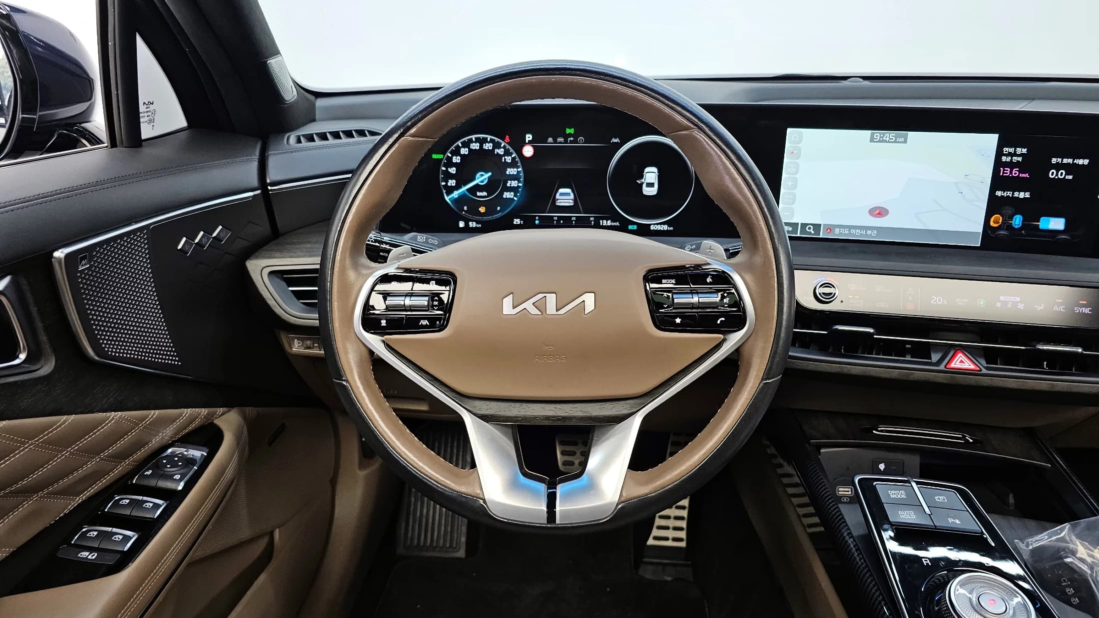 Kia K8 Signature, гибрид, 2021 г. 60973 км. — фото 13