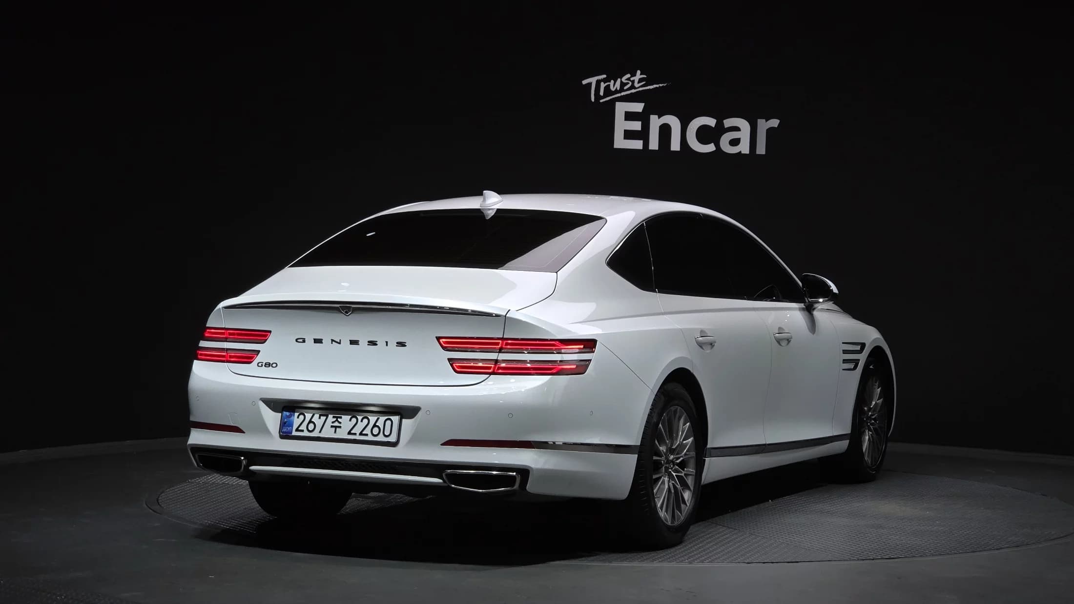 Genesis G80 Gasoline 2.5 Turbo 2WD, 2021 г. 46517 км. — фото 2