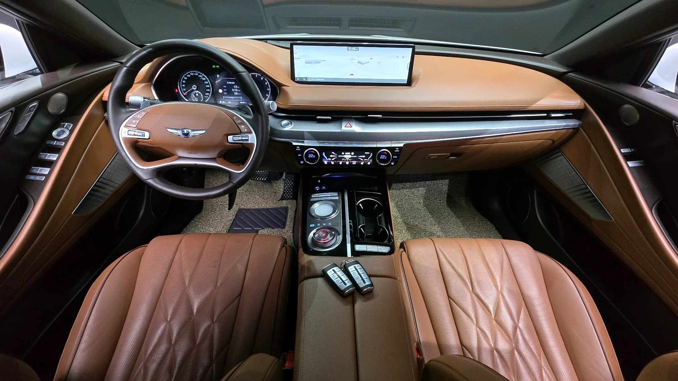 Genesis G80 Gasoline 2.5 Turbo 2WD, 2021 г. 46517 км. — фото 7