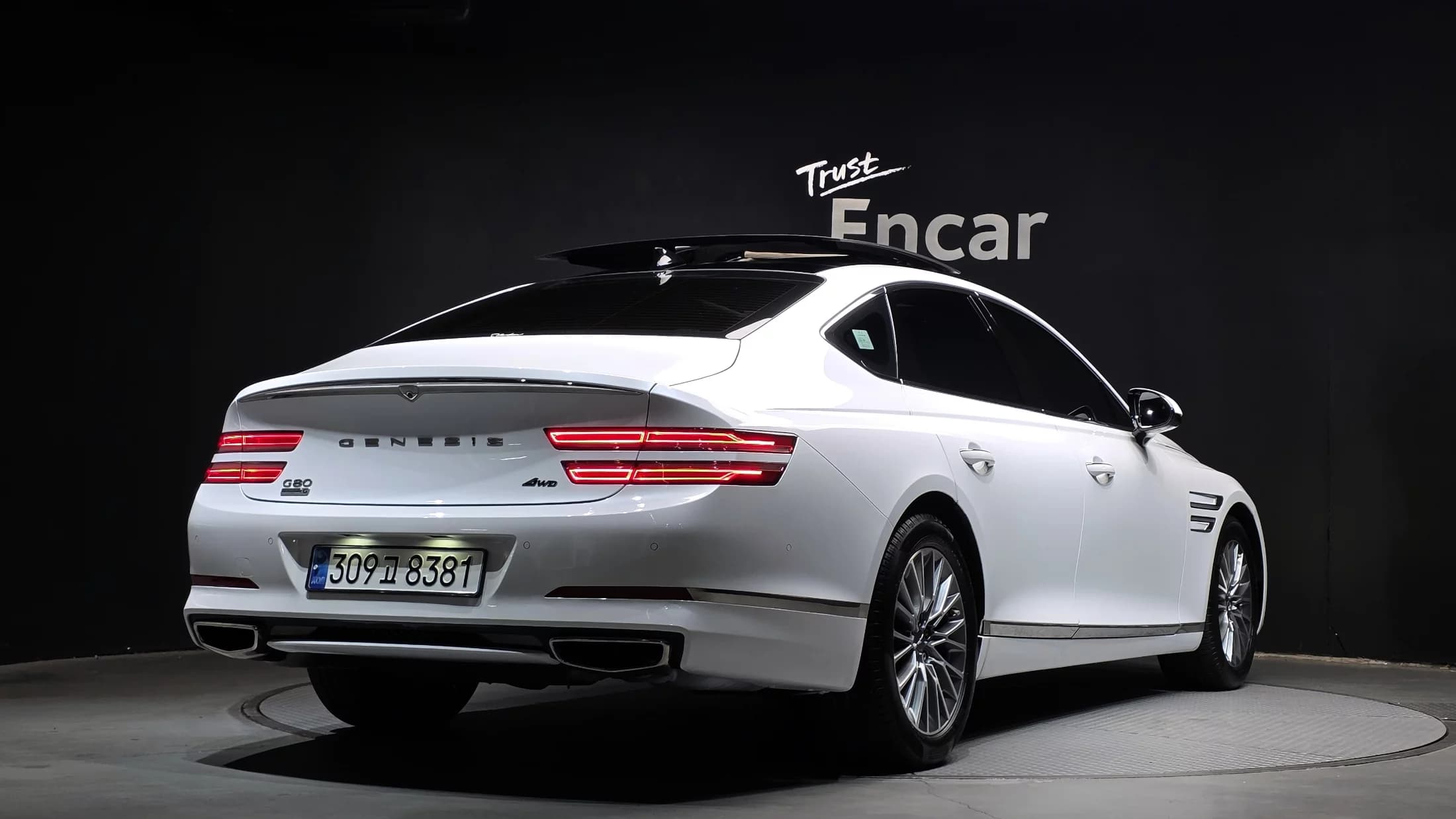 Genesis G80 Gasoline 2.5 Turbo AWD, 2023 г. 91497 км. — фото 2