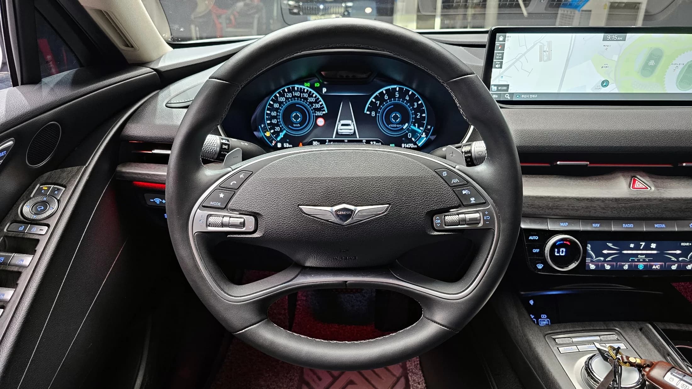 Genesis G80 Gasoline 2.5 Turbo AWD, 2023 г. 91497 км. — фото 14