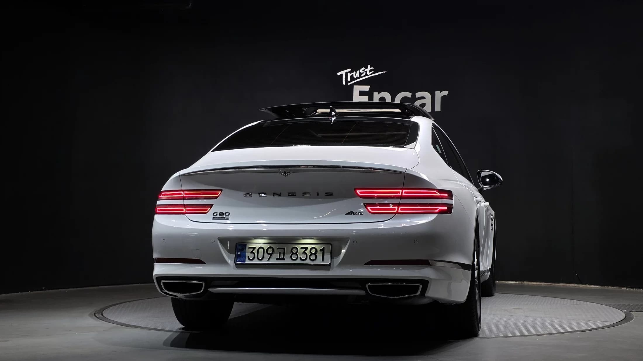 Genesis G80 Gasoline 2.5 Turbo AWD, 2023 г. 91497 км. — фото 4