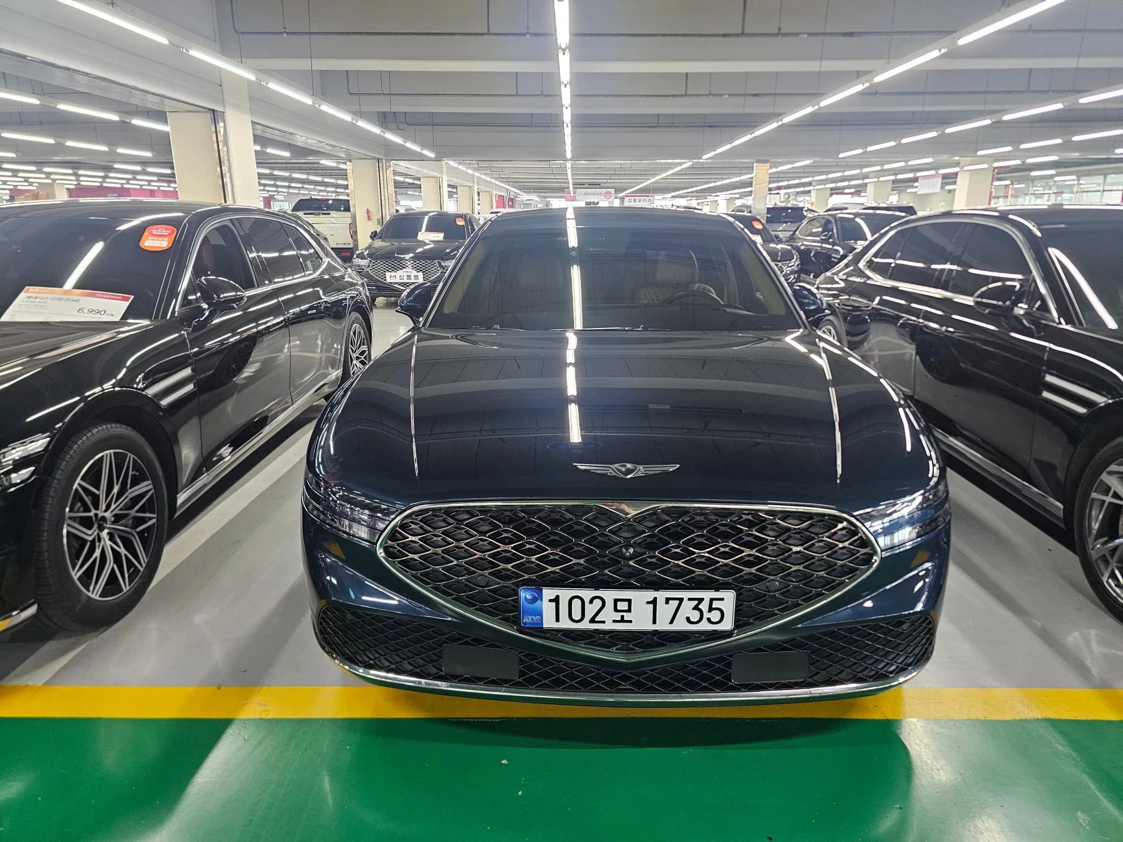 Genesis G90 Gasoline 3.5 Turbo AWD, 2022 г. 81115 км. — фото 2