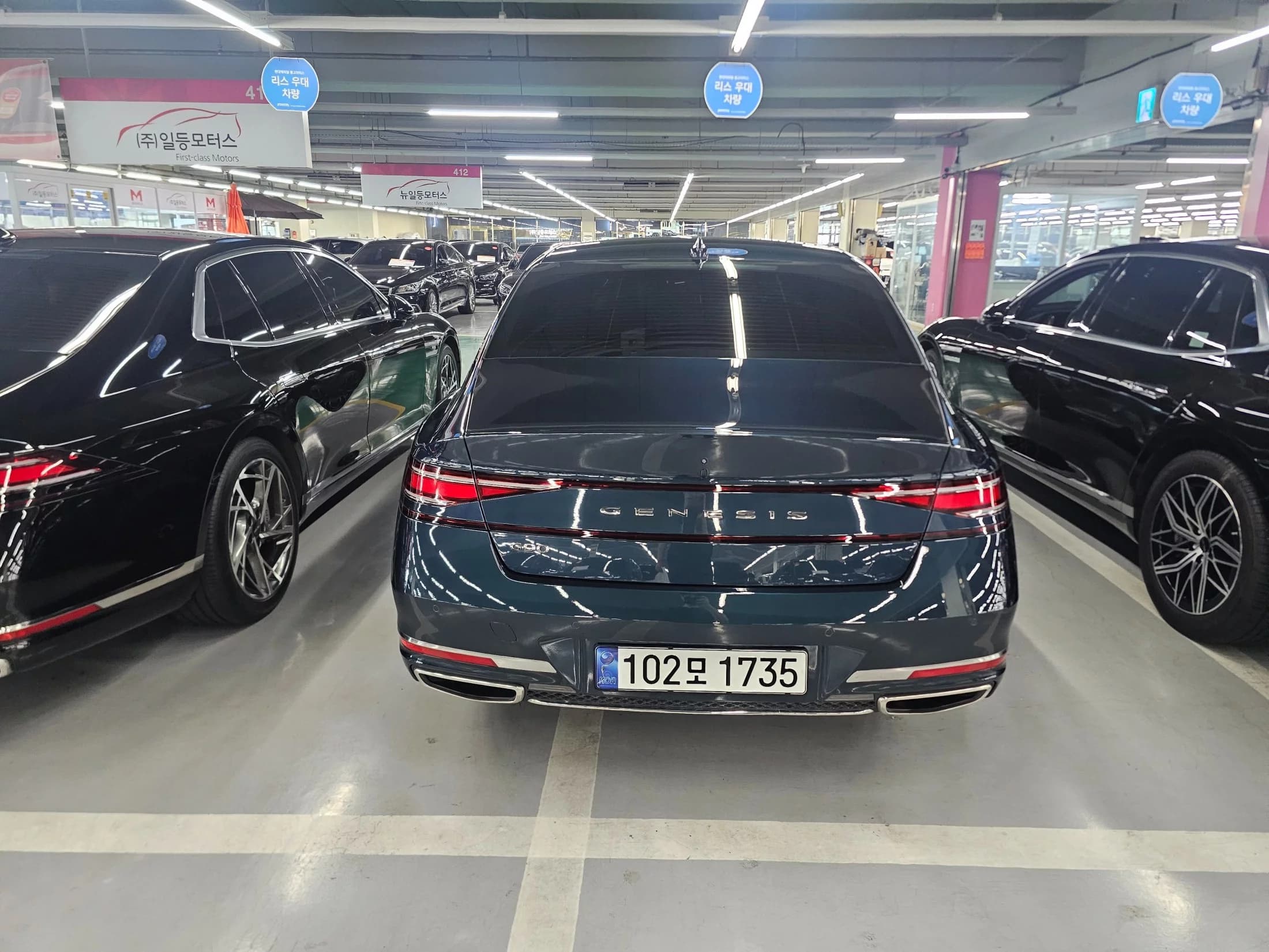 Genesis G90 Gasoline 3.5 Turbo AWD, 2022 г. 81115 км. — фото 3