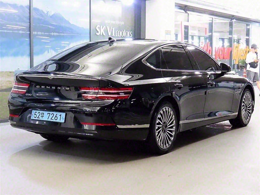 Genesis Electrified G80 e-AWD, электромобиль, 2021 г. 81612 км. — фото 4