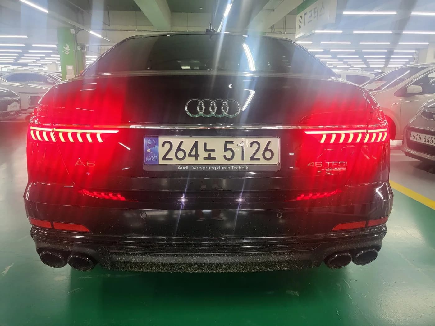Audi A6 45 TFSI Premium, 2021 г. 28096 км. — фото 4